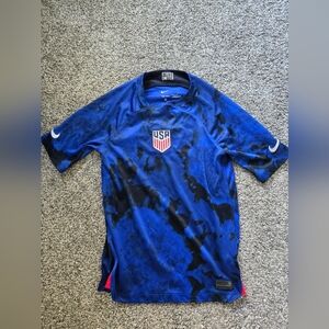 Blue and Black USA Soccer Jersey